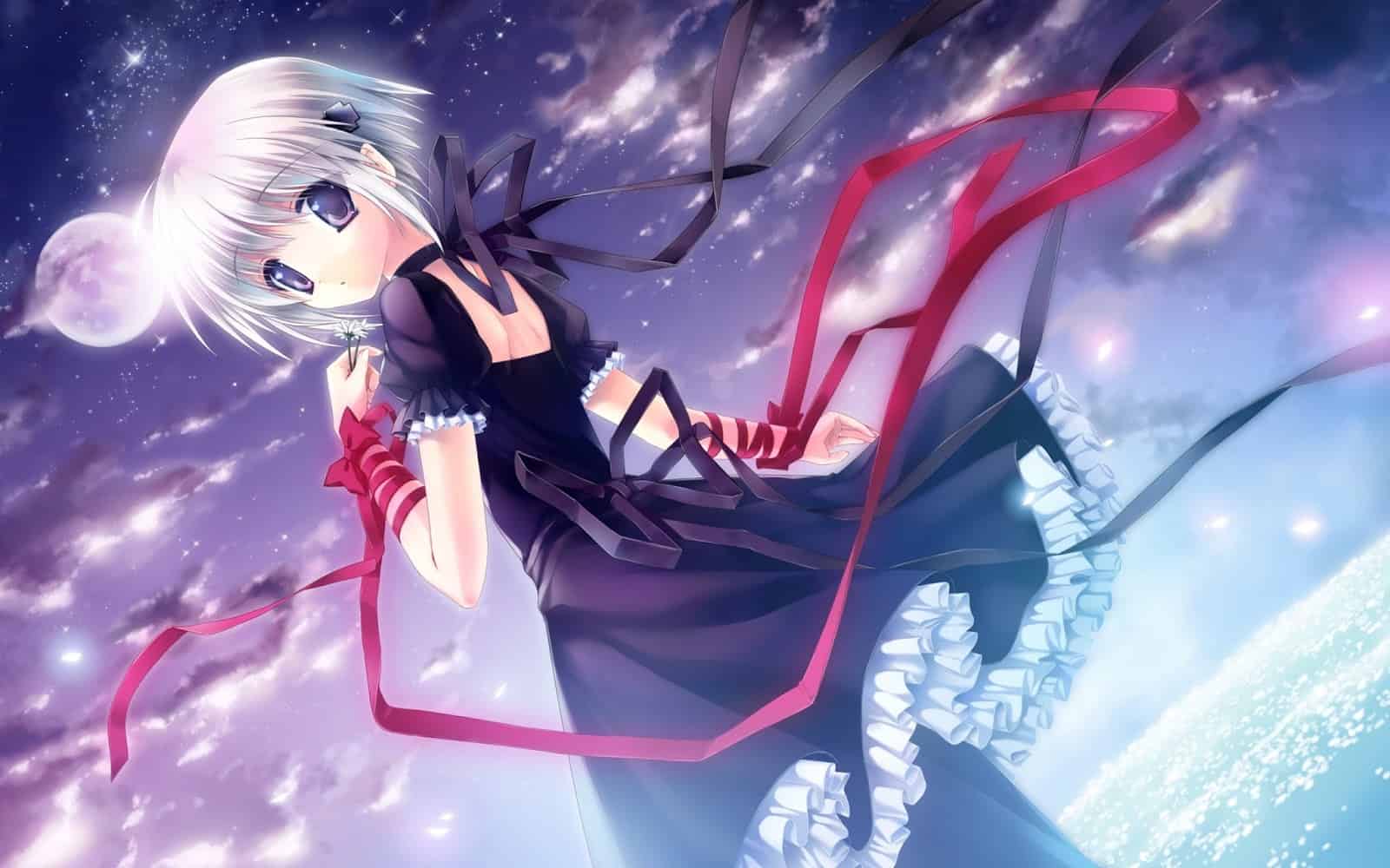 be585 rewrite anime that girl Rewrite TV Anime Features Untold '6th Route' About 'That Girl'