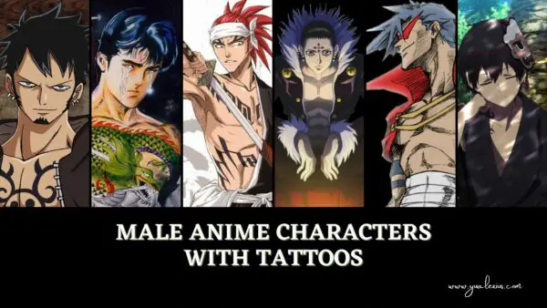 popular gay anime characters male