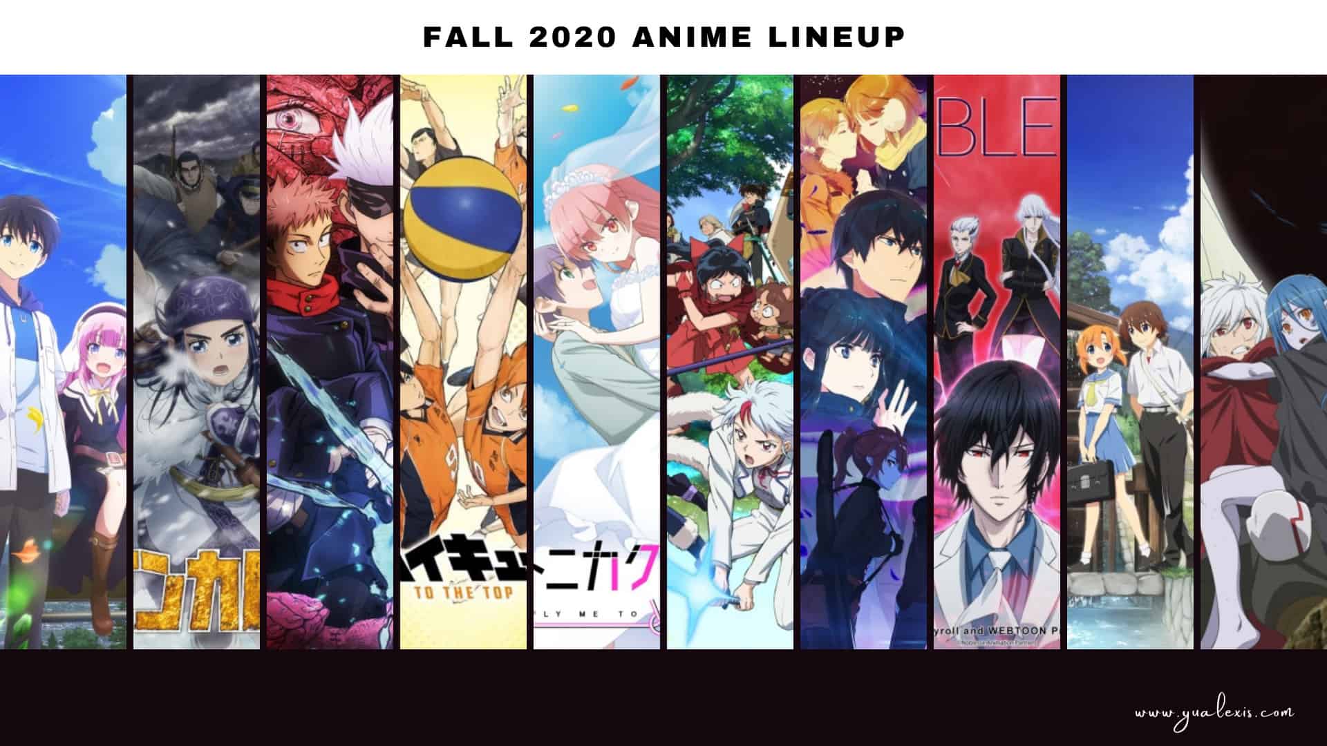 The Fall 2020 Anime Lineup What’s In My Watchlist Next Season? Yu