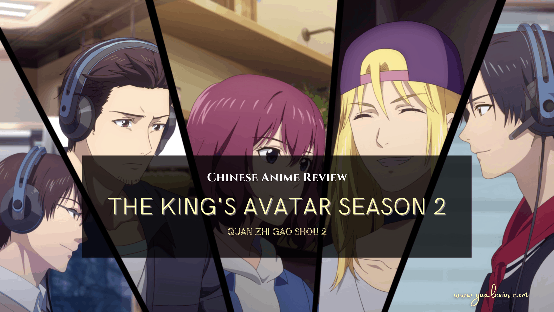Xiu Ye from Quan Zhi  King's avatar, Avatar season 2, Anime king