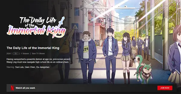 The Daily Life of the Immortal King - Watch English Dubbed Anime Online