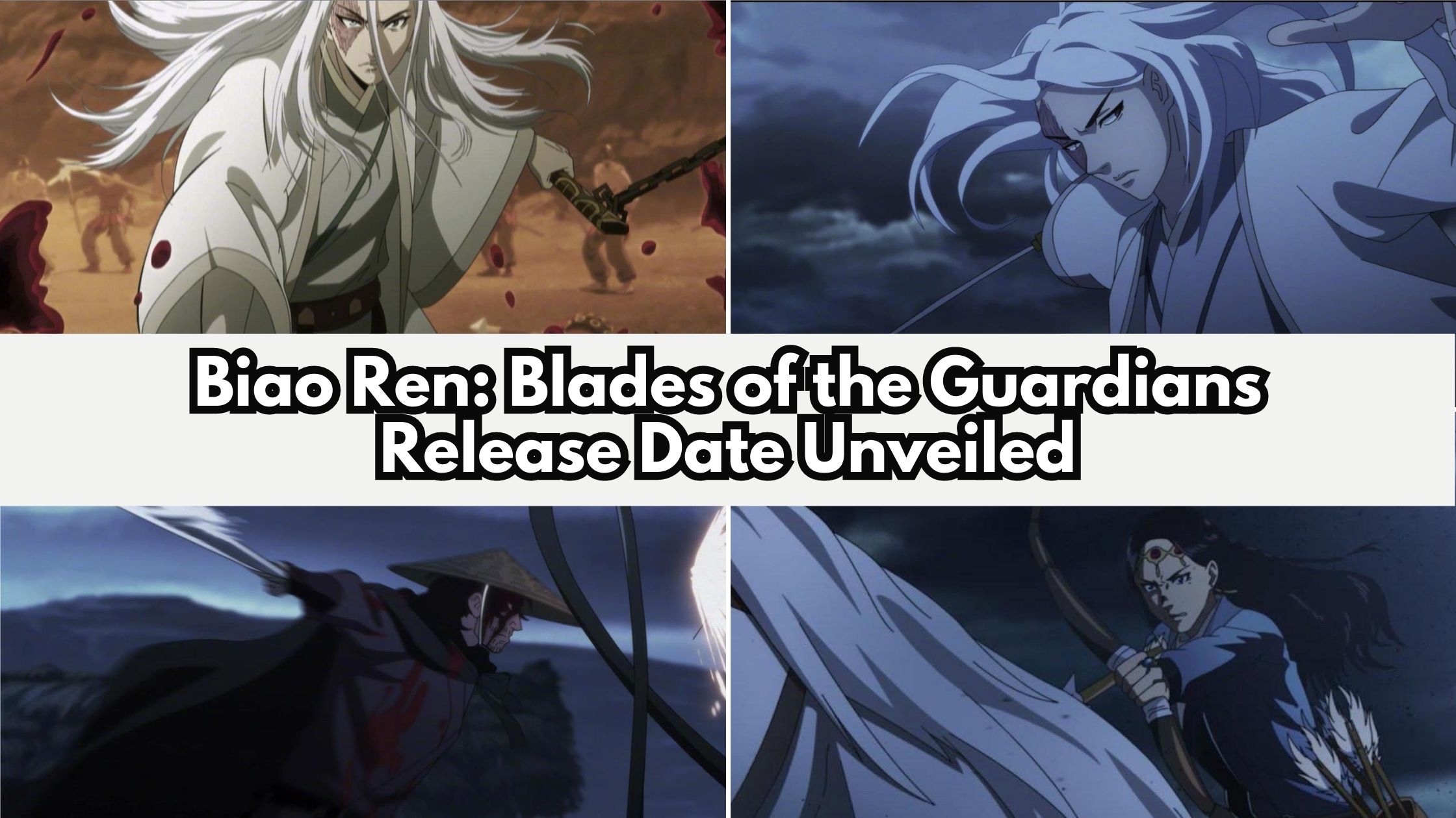 Guys, someone knows when the animation adaptation of Blades of the Guardians  (Biao Ren) is aired? : r/Manhua