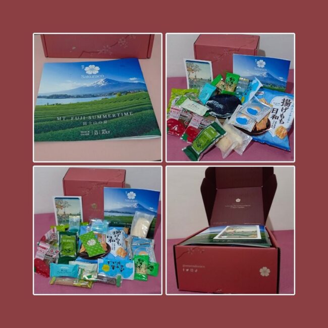 Sakuraco Japanese snackbox 