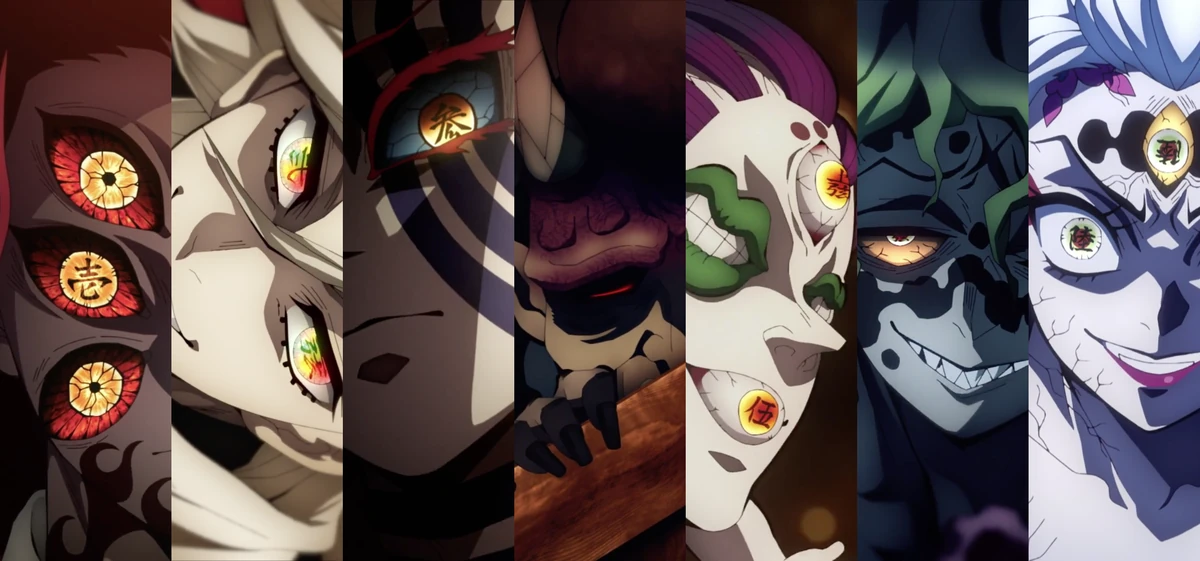 Upper Moons Demons Kimetsu no Yaiba