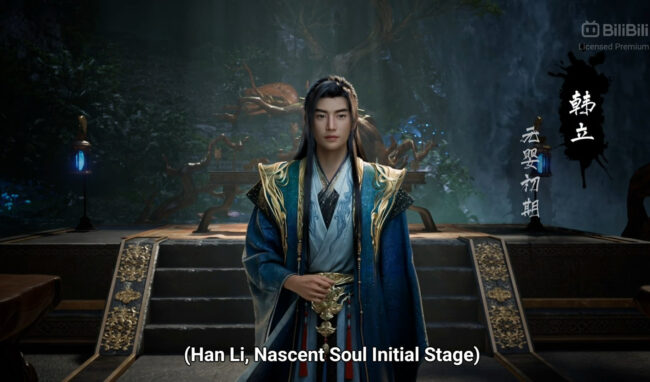 Han Li Nascent Soul donghua RMJI